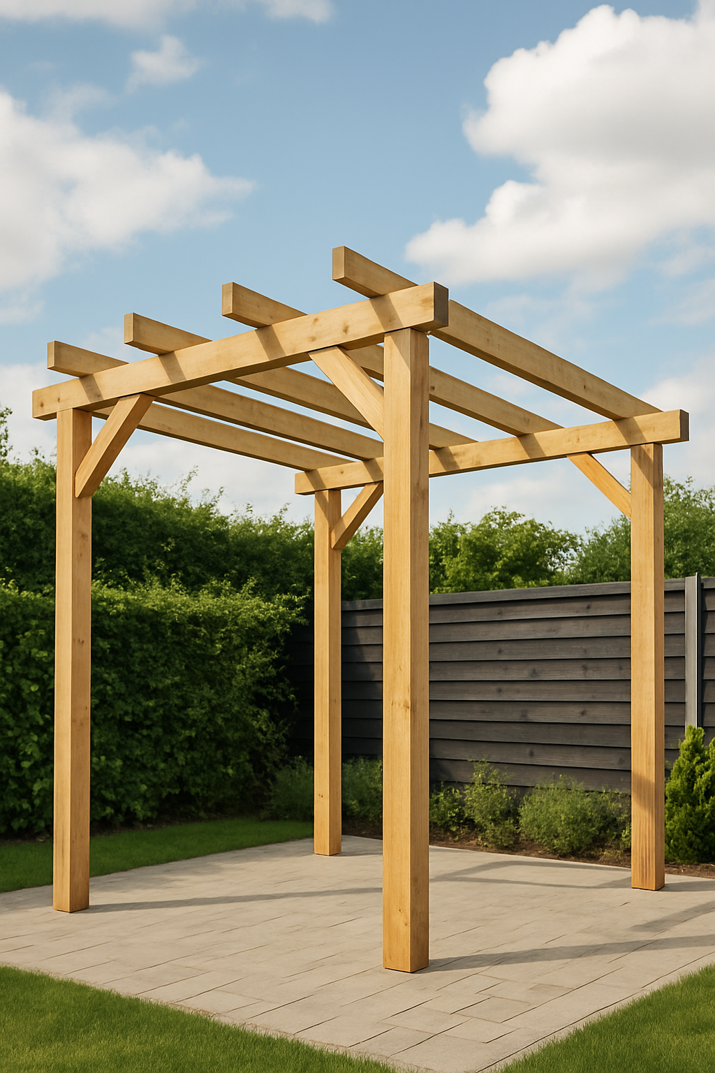 Outdoor Pergola Frame